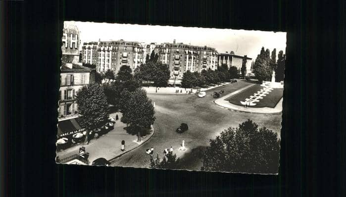 Paris Place Edouard Renard – Ansichtskarte Paris