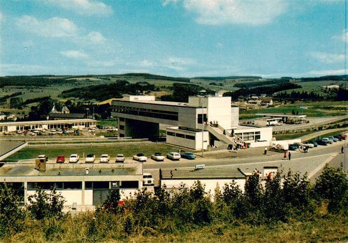 Autobahn Autostrada Autoroute Frankenwald Rudolphstein – Ansichtskarte