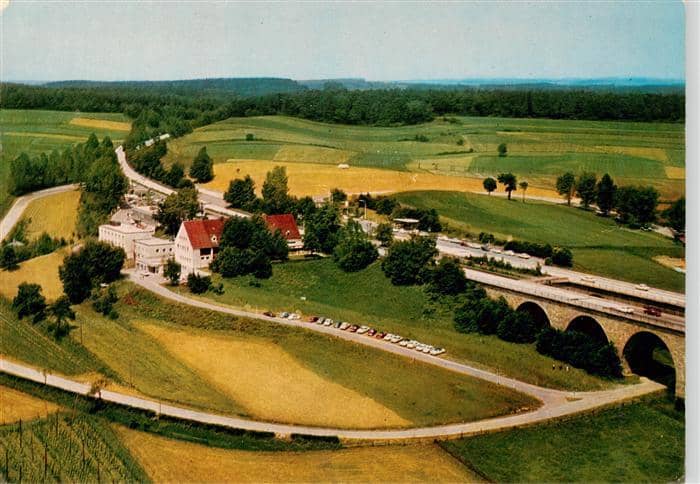 Autobahn Autostrada Autoroute Rathaus Motel in der Holledau Muenchen Nuernberg B – Ansichtskarte