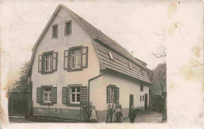 DRESDEN Elbe Wohnhaus – Ansichtskarte Dresden Elbe