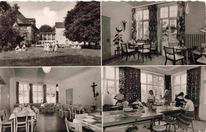 Olpe Meschede Jugend-Erholungsheim Marienfried – Ansichtskarte Meschede