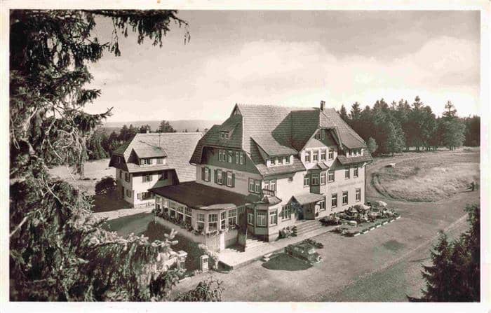 Kniebis Freudenstadt Hoehenhotel Wintersportplatz Alexanderschanze – Ansichtskarte Freudenstadt