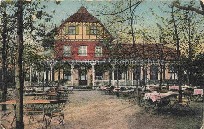 Grafenberg DuessELDORF Staedt Kaffee Restaurant und Pension Auf der Hardt – Ansichtskarte Düsseldorf