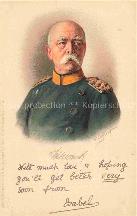 BISMARCK  Otto von Politik – Ansichtskarte