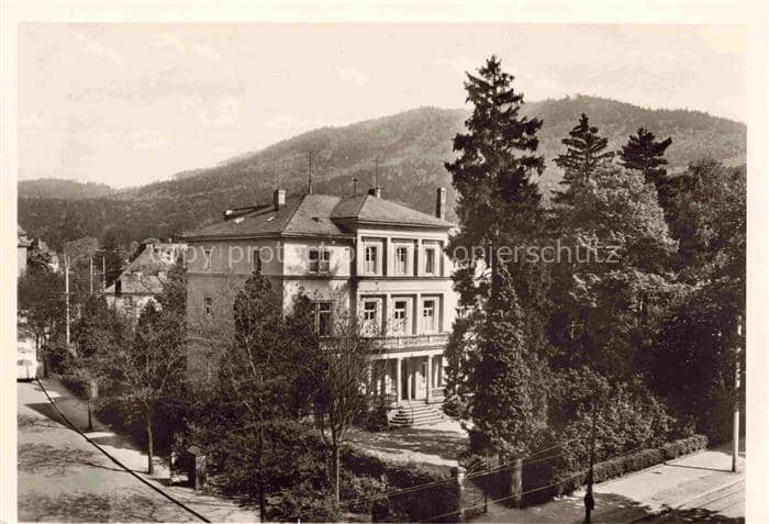 FREIBURG Breisgau BW Franziskanerkloster – Ansichtskarte Freiburg im Breisgau
