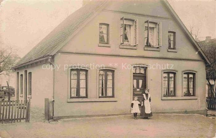Buxtehude Stade Niedersachsen Wohnhaus – Ansichtskarte Buxtehude