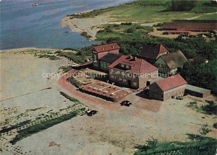 Krautsand Drochtersen Niedersachsen Hotel zur Elbaussicht – Ansichtskarte Drochtersen