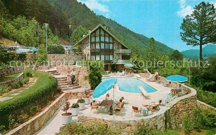 Gatlinburg Chalet Motel – Ansichtskarte Gatlinburg