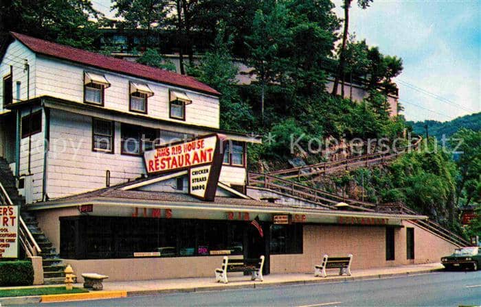 Gatlinburg Jim's Rib House Restaurant – Ansichtskarte Gatlinburg