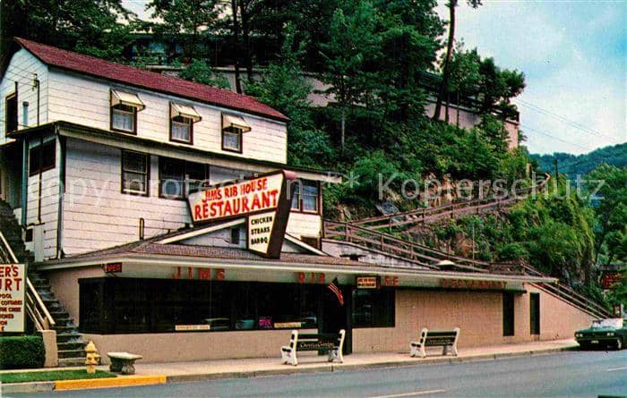 Gatlinburg Jim's Rib House Restaurant – Ansichtskarte Gatlinburg