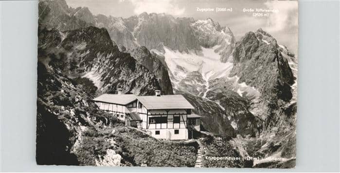 Gletscher Knappenhäuser – Ansichtskarte