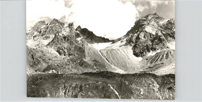 Gletscher – Ansichtskarte