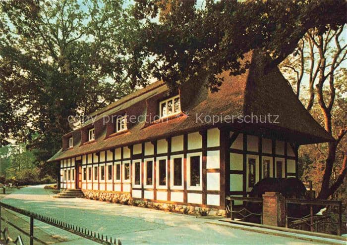 Visbek Vechta Niedersachsen Neumuehle Speiserestaurant – Ansichtskarte Visbek