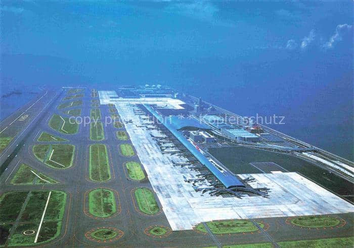 Flughafen Airport Aeroporto Kansai – Ansichtskarte