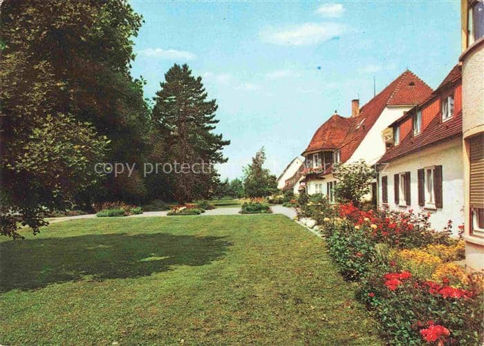 Fischbach Friedrichshafen Bodensee BW Schwesternheim Diakonissenanstalt-Stuttgar – Ansichtskarte Friedrichshafen