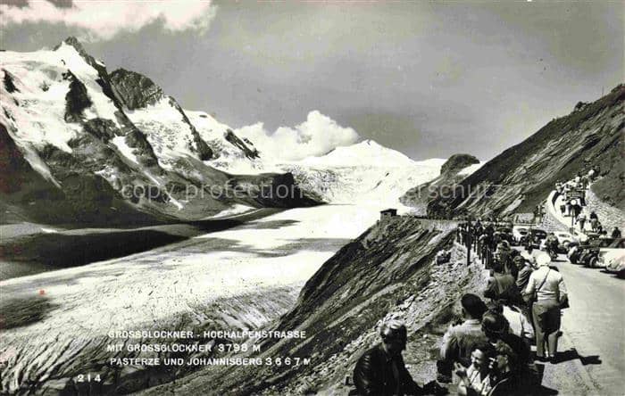 Gletscher Ferner Glacier Glaciar Ghiacciaio-- Grossglockner Hochalpenstrasse Pas – Ansichtskarte
