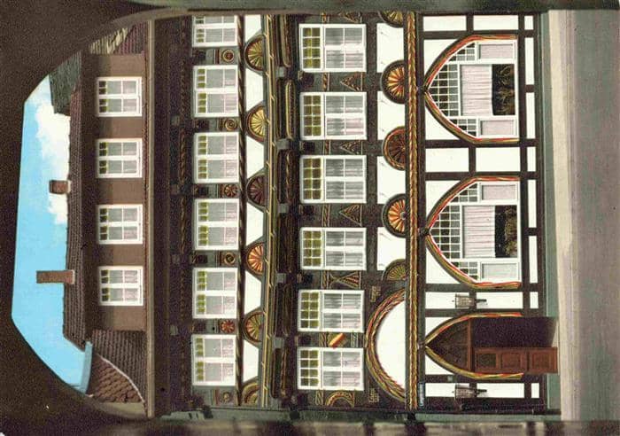 Einbeck Niedersachsen Niedersaechsischer Hof – Ansichtskarte Einbeck