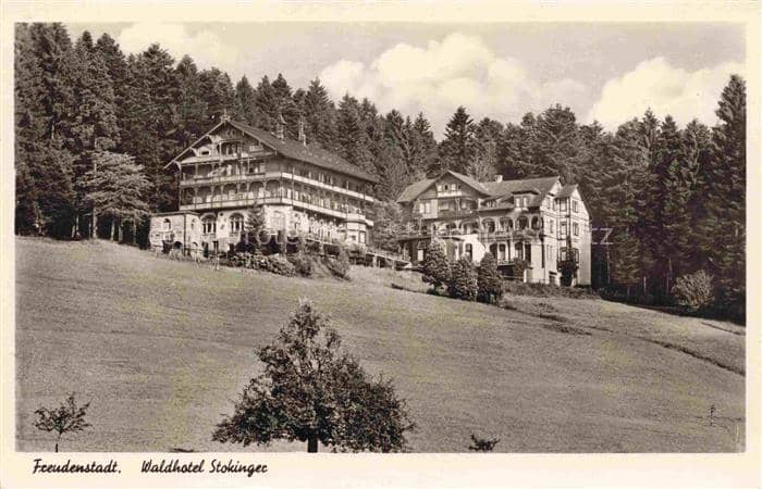 FREUDENSTADT BW Waldhotel Stokinger – Ansichtskarte Freudenstadt