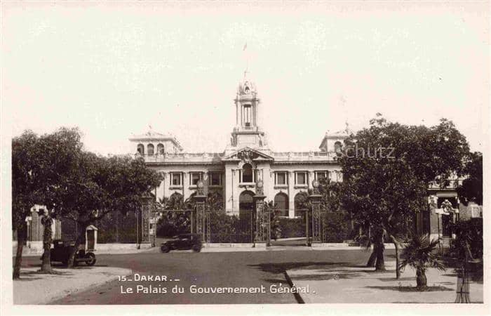 DAKAR Senegal Palais du Gouvernement Général – Ansichtskarte