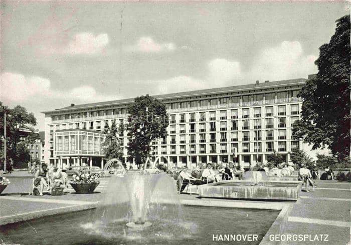 HANNOVER  CITY Georgsplatz – Ansichtskarte Hannover