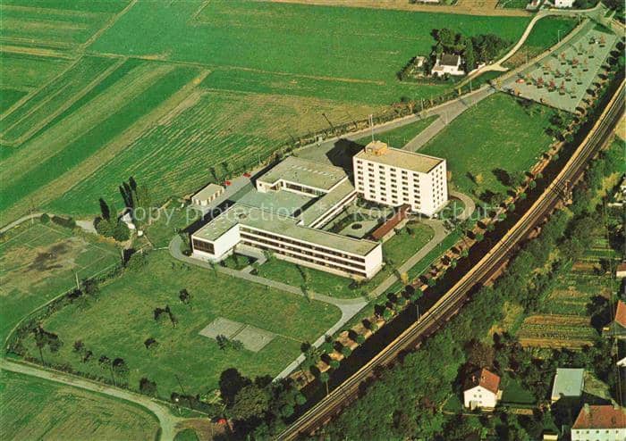 REGENSBURG Bayern Bundesbahnschule – Ansichtskarte Regensburg