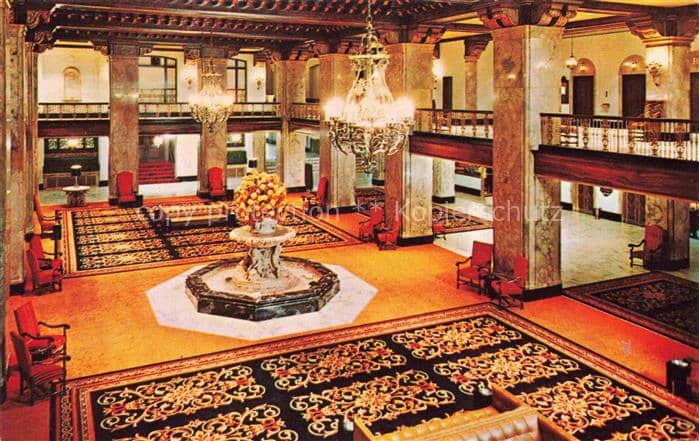 Memphis Tennessee Sheraton Peabody Hotel – Ansichtskarte Memphis