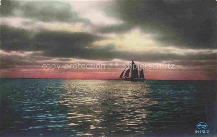 Foto Amag Nr. 64113/3 Segelschiff – Ansichtskarte