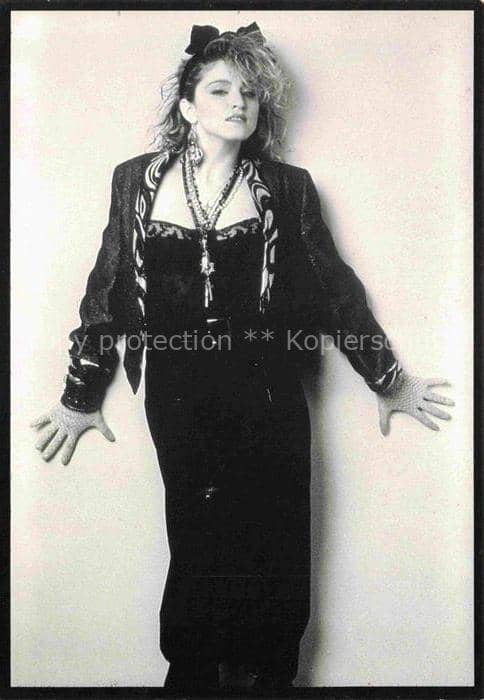 Musikanten Madonna – Ansichtskarte
