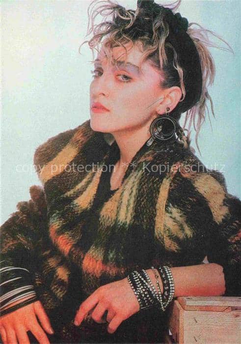 Musikanten Madonna – Ansichtskarte