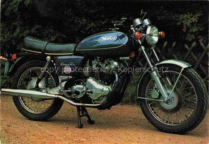 Motorrad Motor Bike Motocycla Norton Interstate 750 – Ansichtskarte
