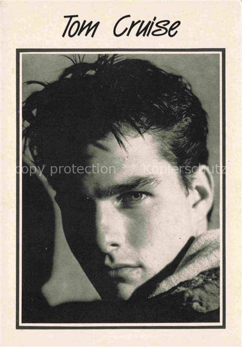 Musikanten Tom Cruise – Ansichtskarte