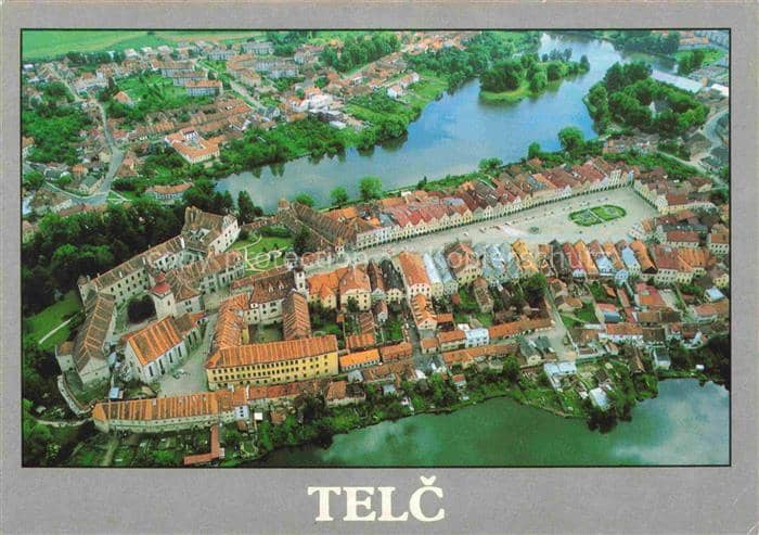 Telc Teltsch IGLAU CZ Staedtische Denkmal-Reservation – Ansichtskarte
