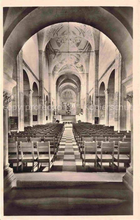 BRAUNSCHWEIG  Niedersachsen Dom St Blasius Hauptschiff – Ansichtskarte Braunschweig