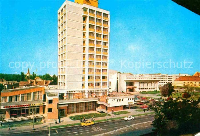 Sibiu Hermannstadt Hotel Continental – Cartolina illustrata