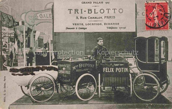 PARIS 75 Grand Palais 1907 Tri Blotto – Ansichtskarte Paris