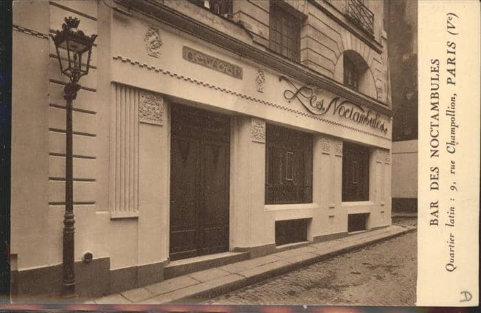 Paris Bar des Noctambules – Ansichtskarte Paris