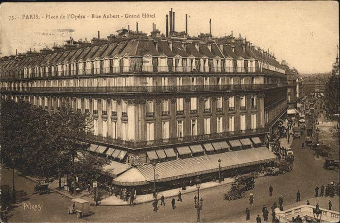 Paris Place de L_Opera – Ansichtskarte Paris