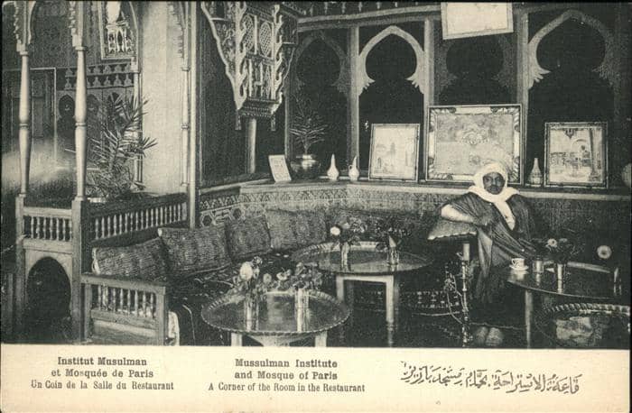 Paris Restaurant Hammam – Ansichtskarte Paris
