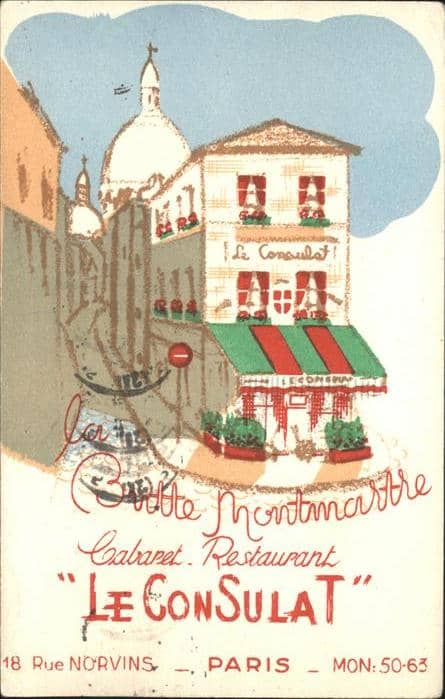 Paris Consulat – Ansichtskarte Paris