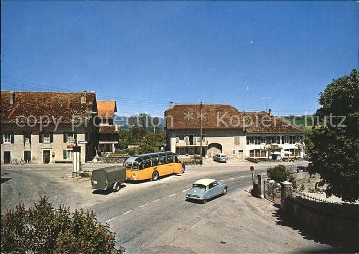Postbus Mathod La Place – Ansichtskarte