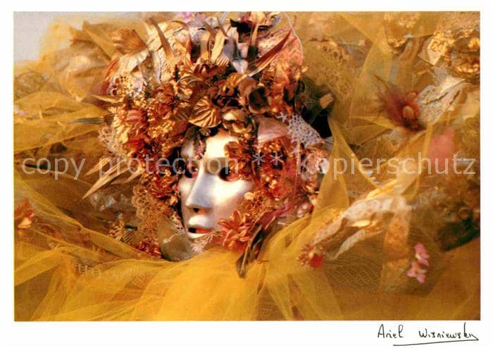 Fotograf Fotokunst Ariel Wisniewski Feerie Enchantment Mas – Ansichtskarte