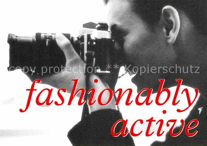 Fotograf Fotokunst Fotoapparat – Ansichtskarte