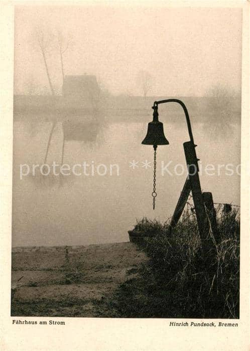 Fotograf Fotokunst Hinrich Pundsack Fährhaus am Strom – Ansichtskarte