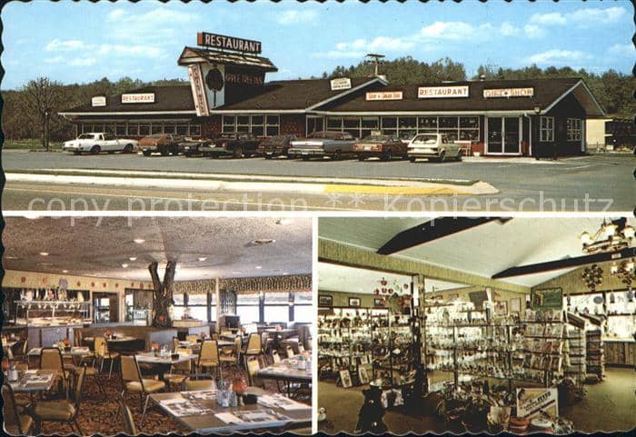 Pigeon Forge Restaurant Gift Shop – Ansichtskarte Pigeon Forge