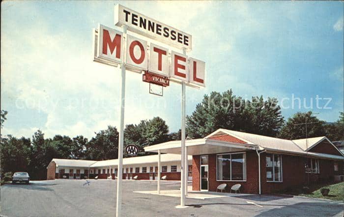 Caryville Tennessee Tennessee Motel – Ansichtskarte Caryville