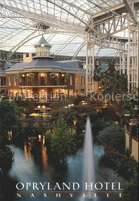 Nashville Tennessee Optyland Hotel – Ansichtskarte Nashville