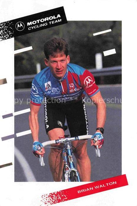 Rennsport Fahrrad Bicycle Bicyclette Motorola Brian Walton USA Canada – Ansichtskarte