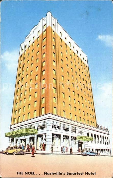 Nashville Tennessee The Noel-Hotel – Ansichtskarte Nashville