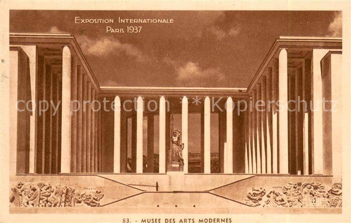 Ausstellung Weltausstellung Paris 1937 – Ansichtskarte