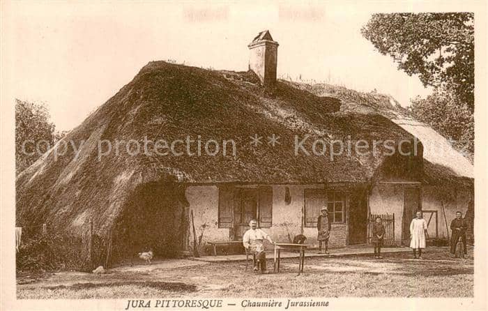 Persoenlichkeiten Huette Jura Pittoresque – Ansichtskarte
